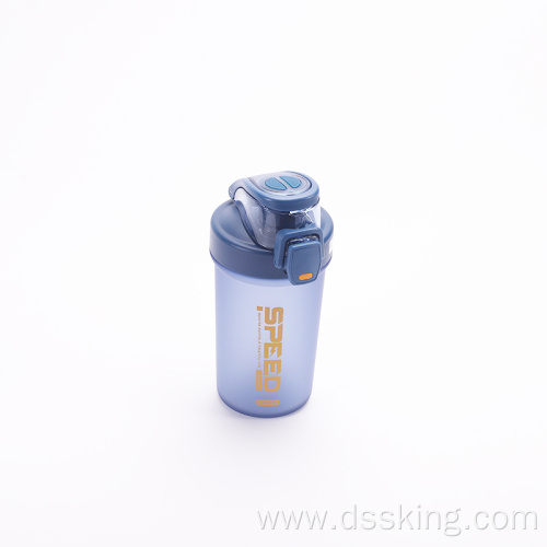 500ml water bottle with straw bottle sport cup with lid and straw colorful plastic PP bottles